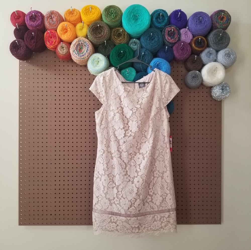 Vince Camuto | Floral Lace Dress